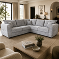 Serena Sofa Grey Large Corner