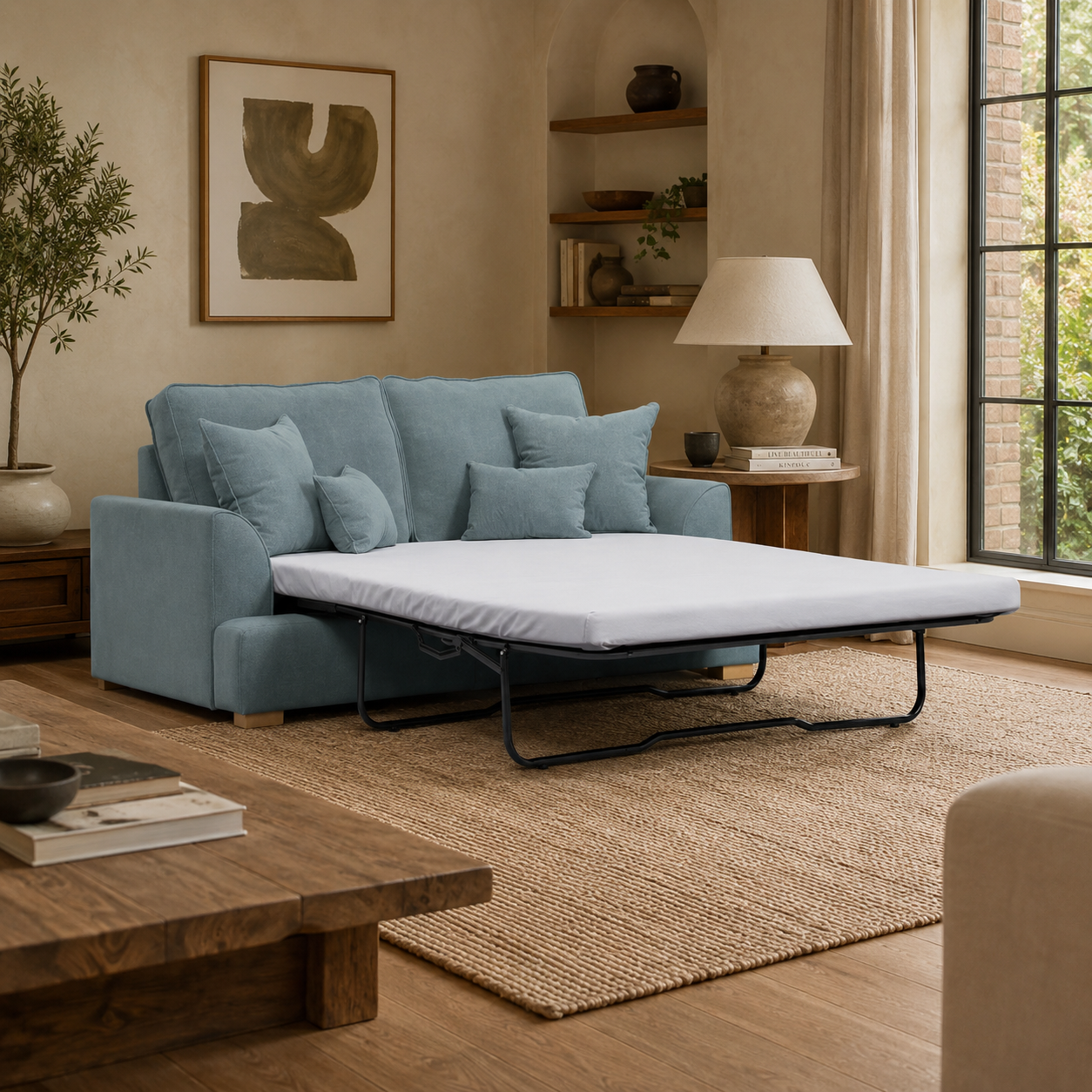 Sofa Bed Davis City 70 Alba | Birchley | The Great Sofa Company | Stamford | Heron