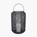 Black Metal Wire Lantern Medium