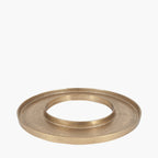 Antique Gold Metal Ring Display Platter