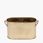Gold 2 Bottle Wine Holder