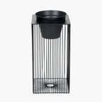 Black Metal Strut Planter