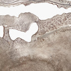 Antique Silver Cast Metal Decorative Bowl