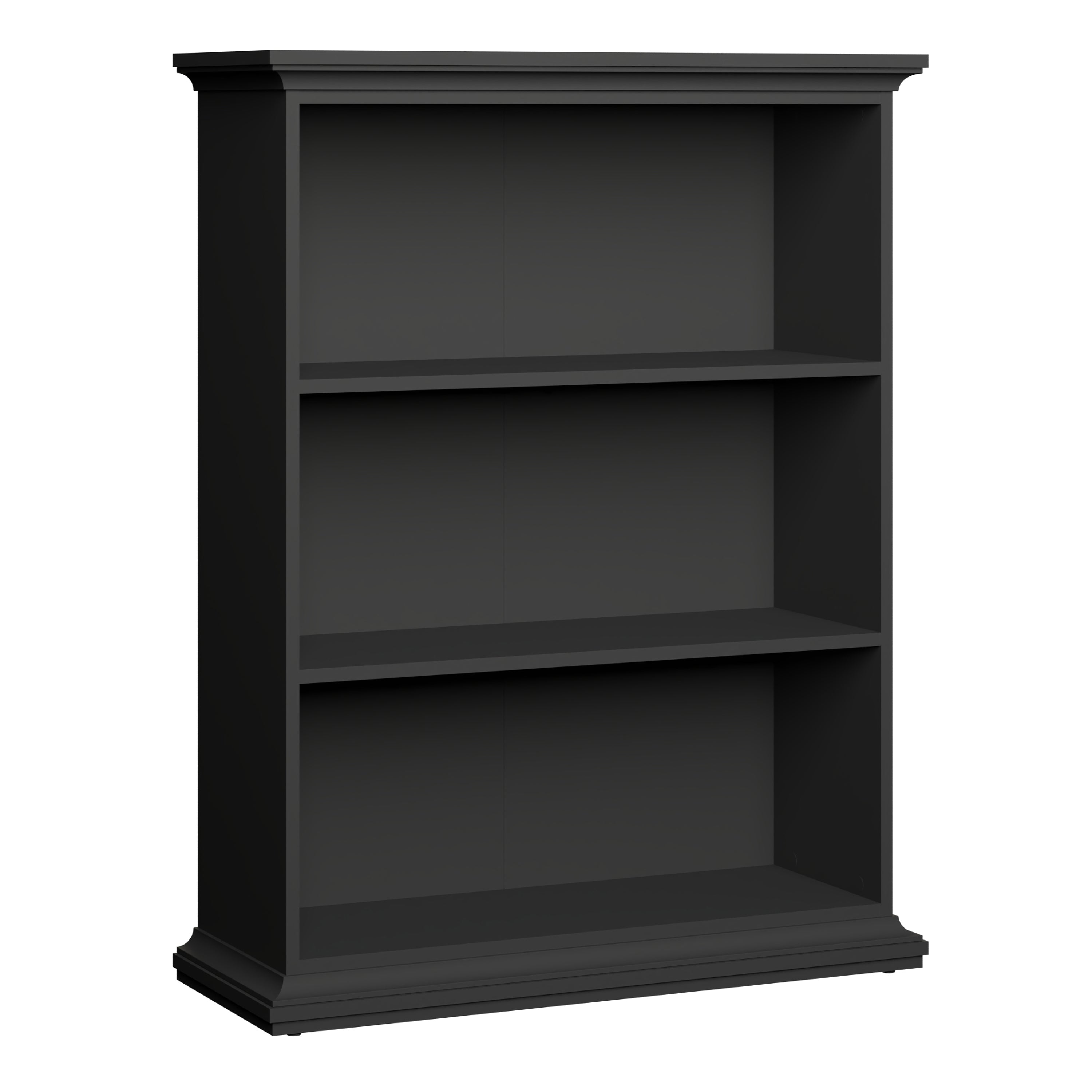 Paris Low Bookcase in Matt Grey
