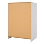 Naia Chest of 5 Drawers in White