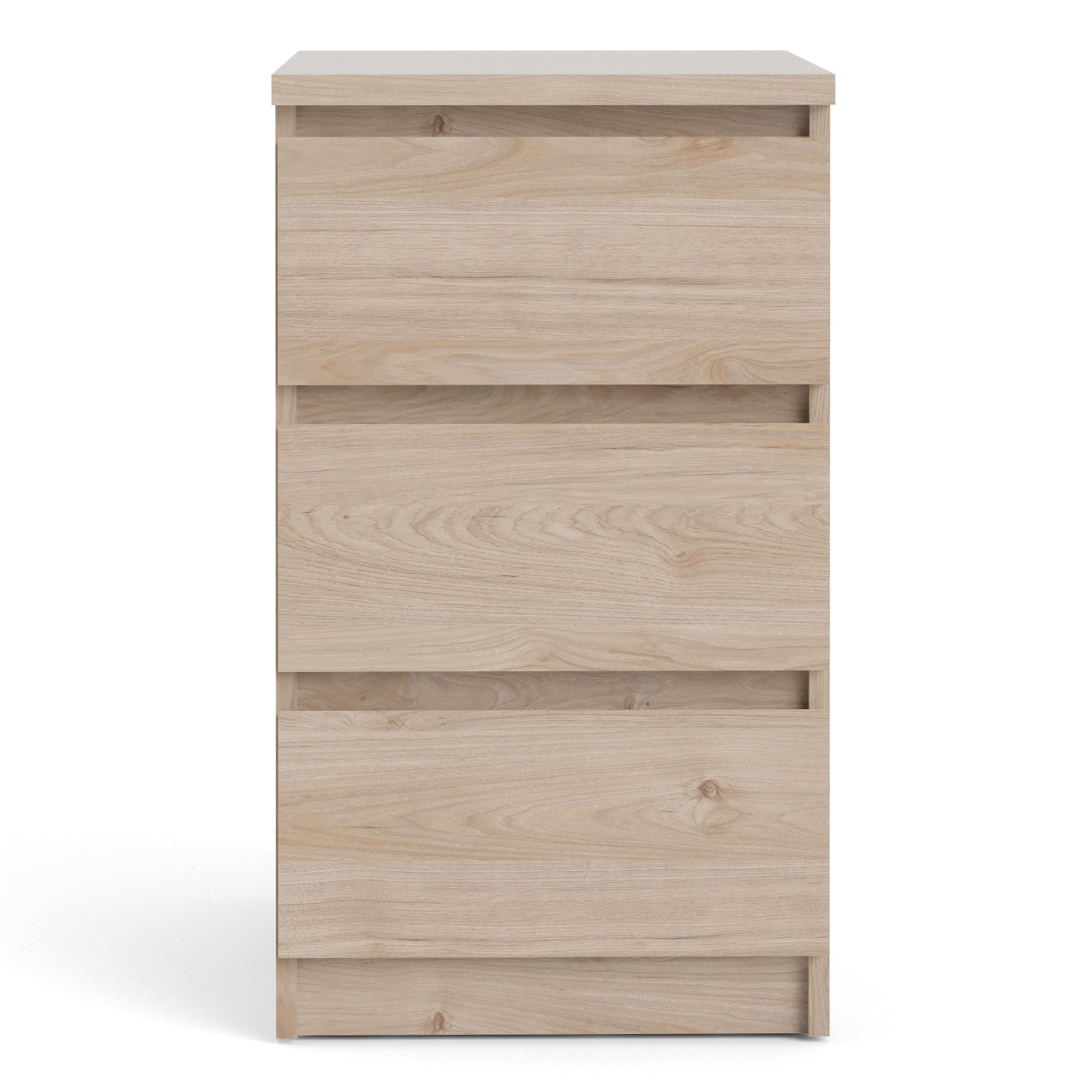 Naia Bedside 3 Drawers in Jackson Hickory Oak