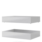 Naia Set of 2 Underbed Drawers (for Single or Double Beds) in White High Gloss