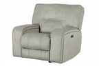 Excalibur Beige Lay-Z-Boy Style Fabric Power Recliner Armchair