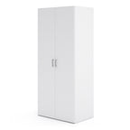Space Wardrobe 2 Doors White 1750