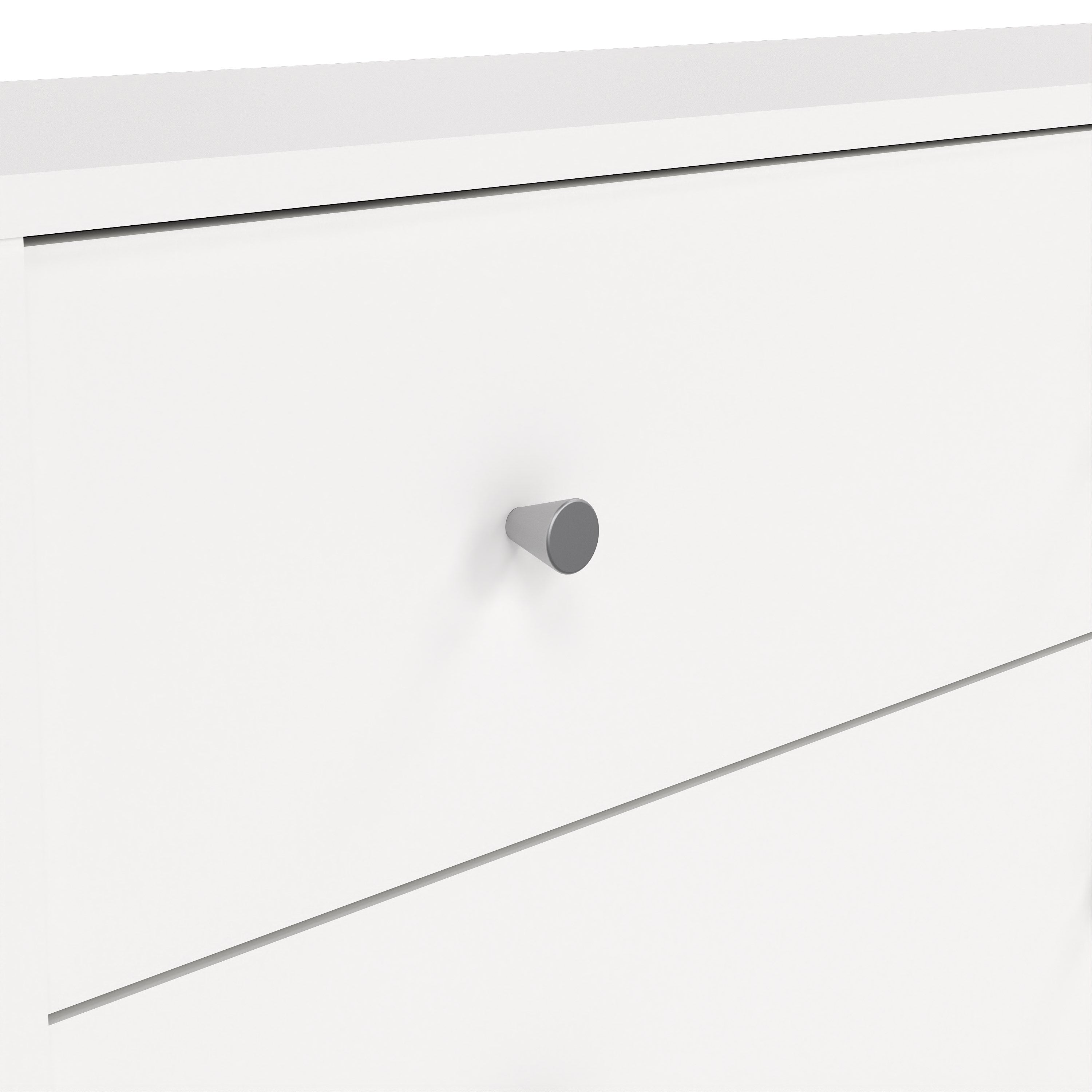 May Chest of 6 Drawers (3+3) in White