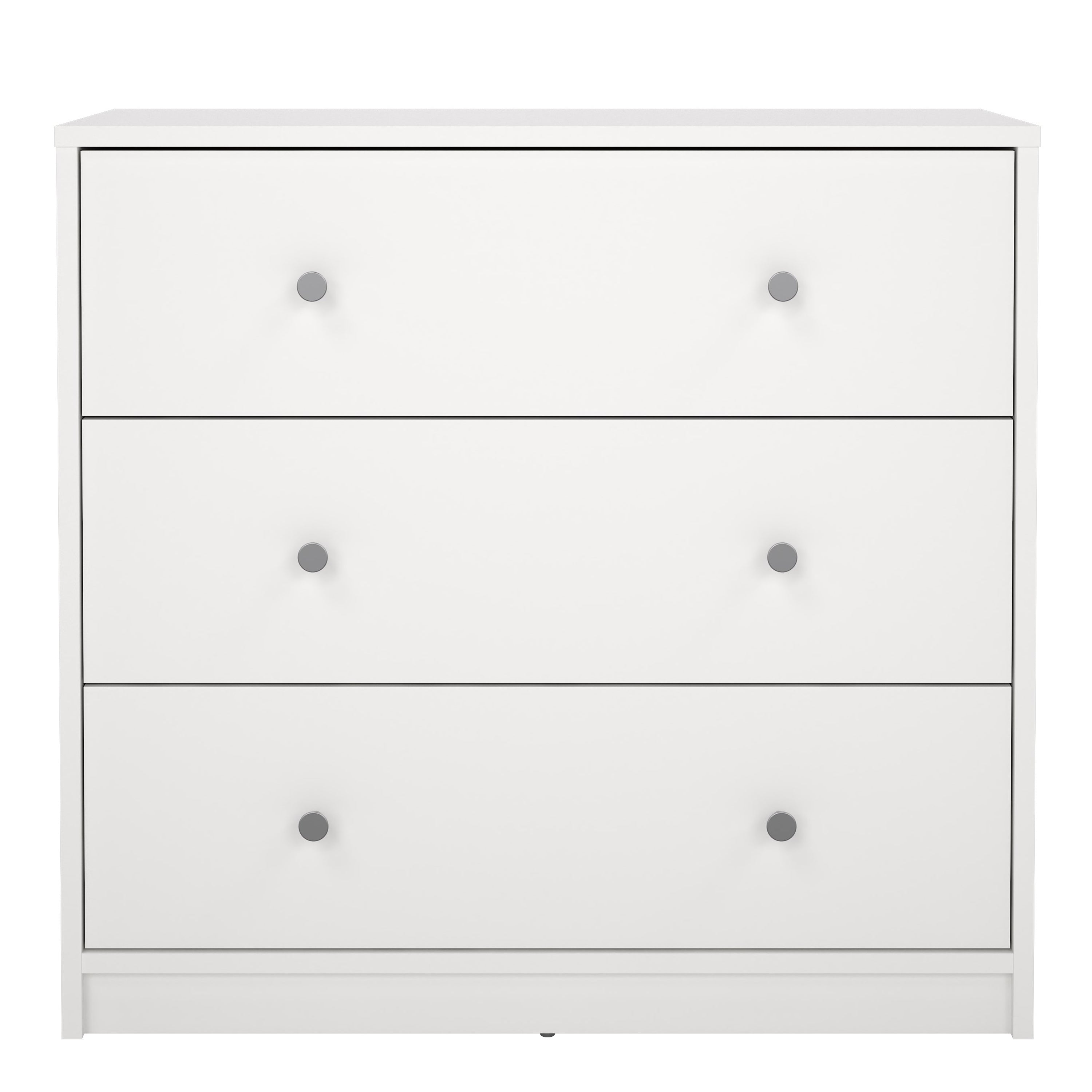 May Chest of 3 Drawers in White