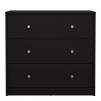 May Chest of 3 Drawers in Black