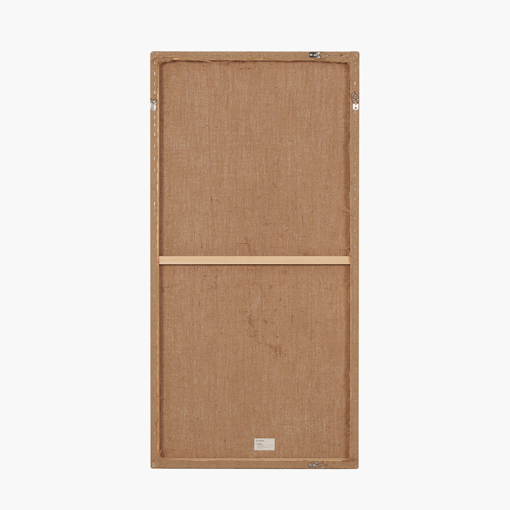 S/3 Grey and Neutrals Abstract Landscape Canvases