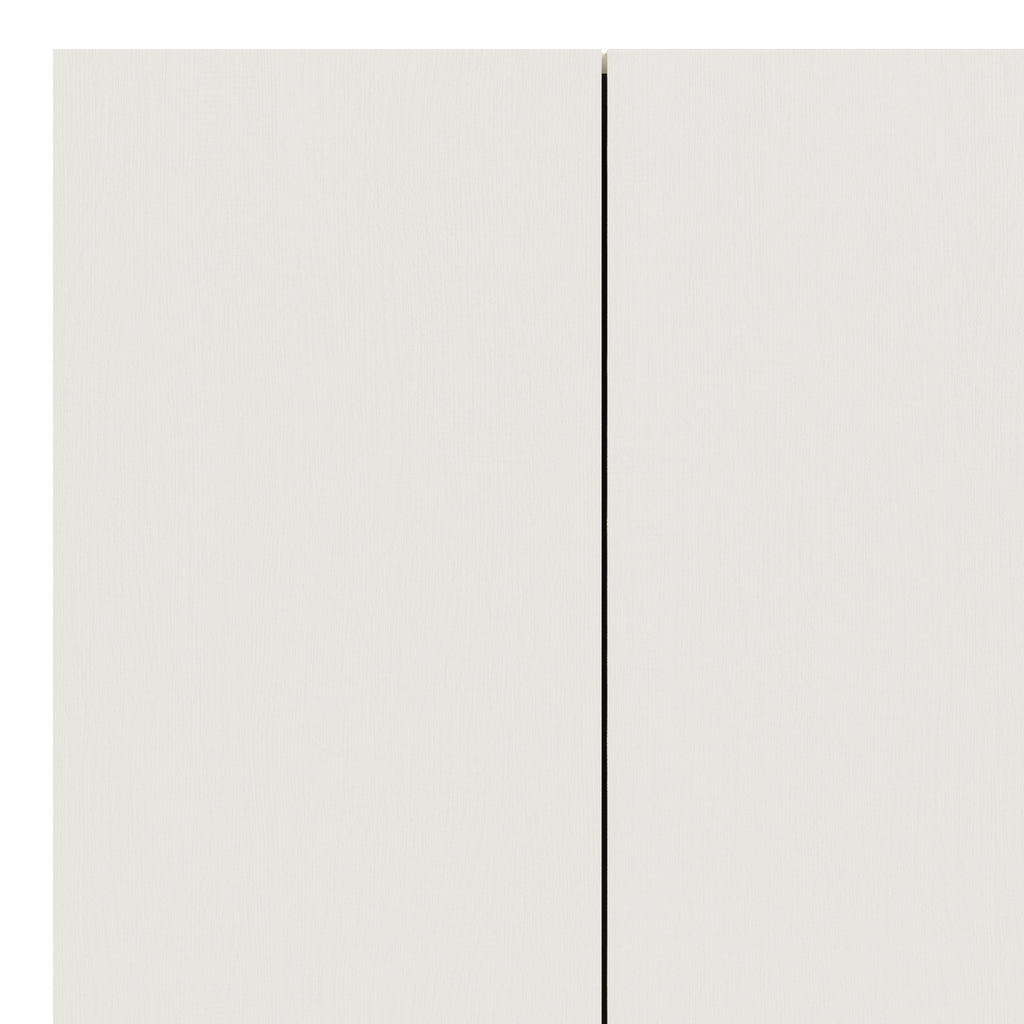 Pepe Wardrobe with 3 Doors in White Woodgrain