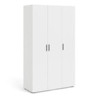 Pepe Wardrobe with 3 Doors in White
