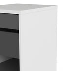 Function Plus Mobile File Cabinet 2 Drawers 1 Shelf