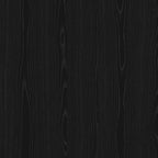 Prima Bookcase 4 Shelves with 2 Doors in Black Woodgrain