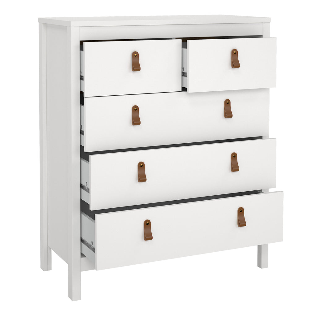 Barcelona Chest 3+2 Drawers in White