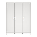 Barcelona Wardrobe with 3 Doors in White