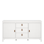 Barcelona Sideboard 2 Doors 3 Drawers in White