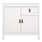 Barcelona Sideboard 2 Doors 1 Drawer in White