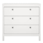 Madrid Chest 3 Drawers in White