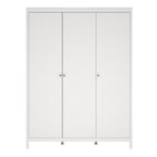 Madrid Wardrobe with 3 Doors in White