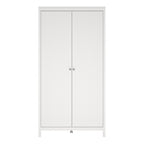 Madrid Wardrobe with 2 Doors in White