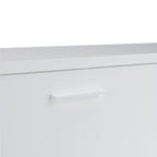 Media TV Unit with 2 Doors 1 Drawer 177cm White