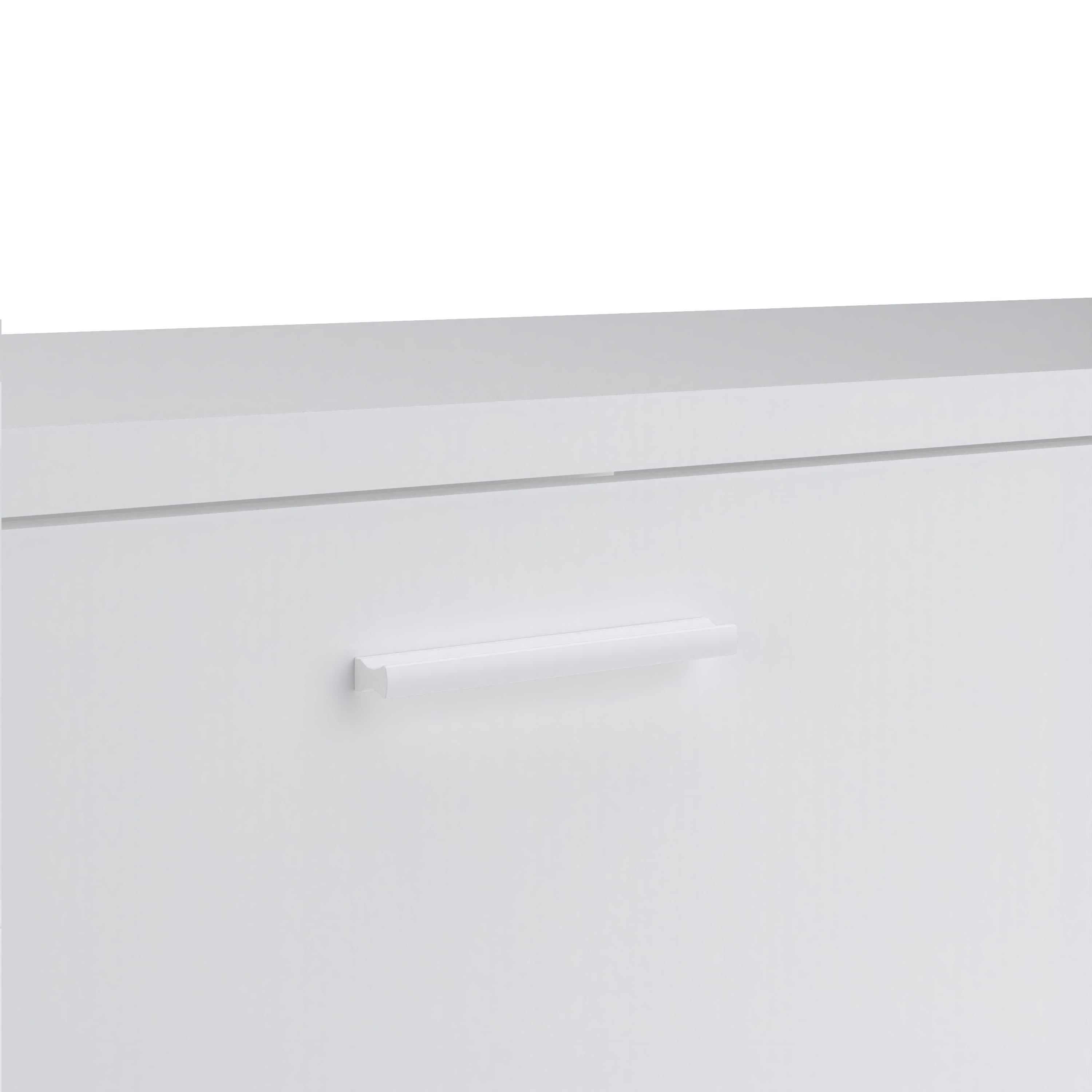 Media TV Unit with 2 Doors 1 Drawer 177cm White