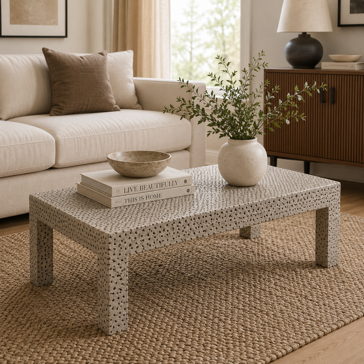 Ostrich Fully Assembled Coffee Table
