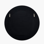 Mirrored Glass Tile Round Wall Mirror