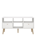 Cumbria TV-Unit 2 Drawers White