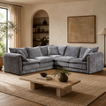 Solaya Sofa Grey Large Corner