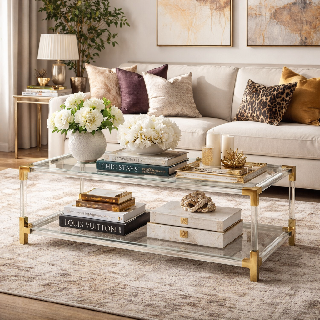 Amangiri Clear Coffee Table