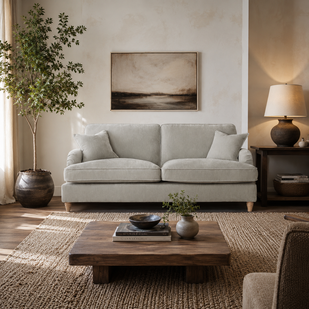 3 Seater Sofa Manhattan Putty The Great Sofa Company | Piper | Vienna | Arthur | Emeline | Swift | Morris
