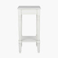 Heritage Elizabeth White Pine Wood Accent Table