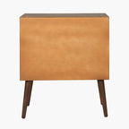 Klee Mulberry Pine Wood 3 Drawer Unit