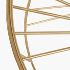 Liberty Glass and Gold Metal Coffee Table