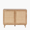 Henrik Natural Rattan 2 Door Cabinet