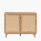 Henrik Natural Rattan 2 Door Cabinet