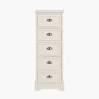 Croft Linen Pine 5 Drawer Tall Unit