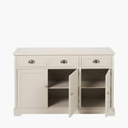 Croft Linen Pine 3 Door 3 Drawer Unit