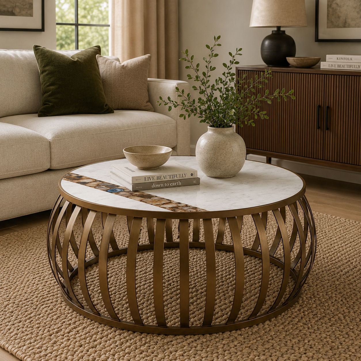 Vizzini Round Coffee Table
