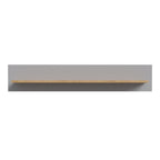 Bohol 160cm Wall Shelf in Riviera Oak/Grey Oak