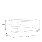 Bailey Coffee Table in Sonoma Oak