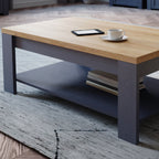 Bohol Coffee Table in Riviera Oak/Navy