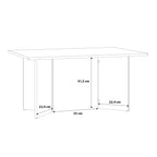 Karon Coffee Table in Sonoma Oak