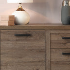 Corona 4 Door 2 Drawer Sideboard in Tabak Oak
