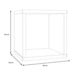 Mauro Singular Storage Unit in Matt Black